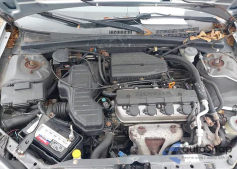 2005 Honda Civic Lx из США, поврежденный, VIN 2HGES16625H524658